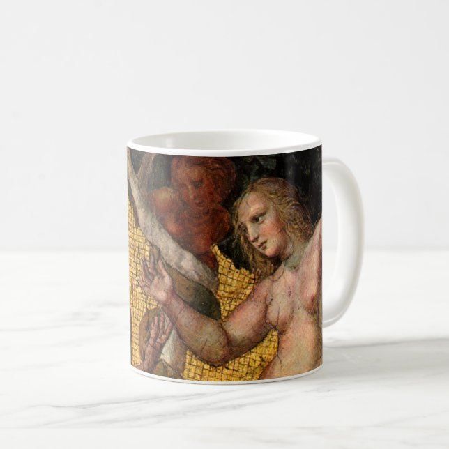 Mug La Chute - Adam et Eve de Raphaël Sanzio (Devant droit)