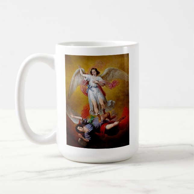 Mug La chute de Lucifer par Antonio Maria Esquivel (Gauche)