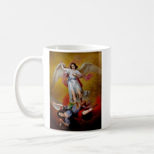 Mug La chute de Lucifer par Antonio Maria Esquivel (Gauche)