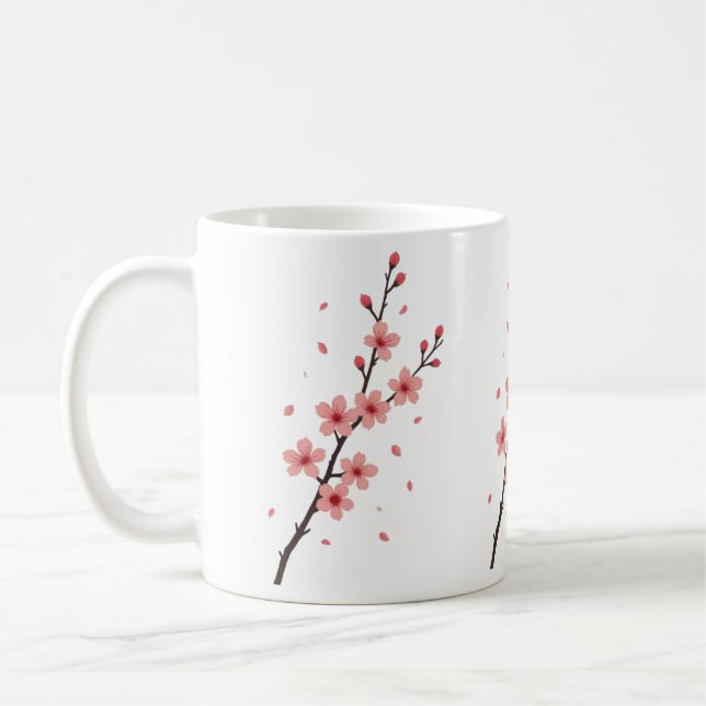 Mug La chute des fleurs de Sakura (Gauche)