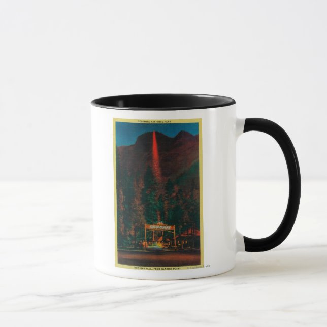 Mug La chute du feu de Glacier Point (Droite)