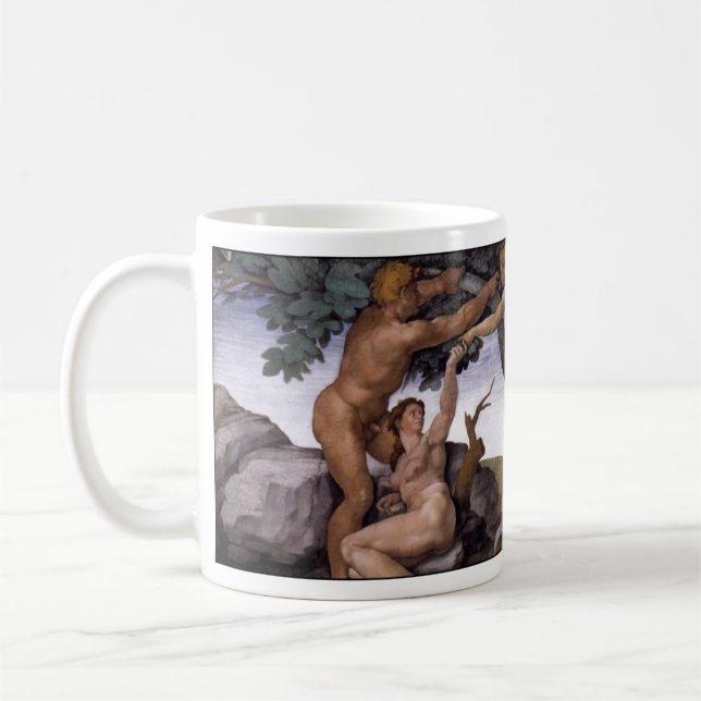 Mug La chute et l'expulsion du paradis (Gauche)
