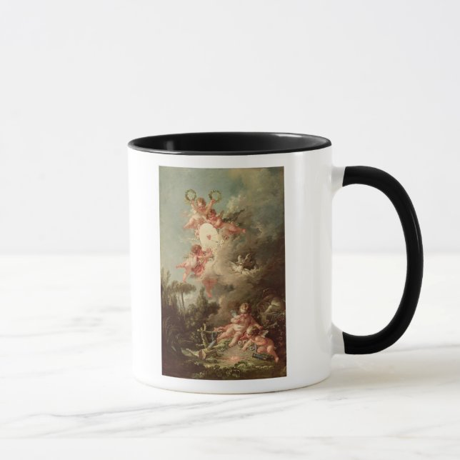 Mug La cible du cupidon, 'de DES Dieux d'intrigues (Droite)
