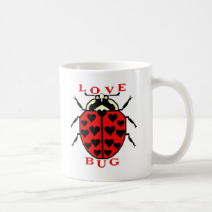 Mug La coccinelle mignonne de Valentine d'insecte