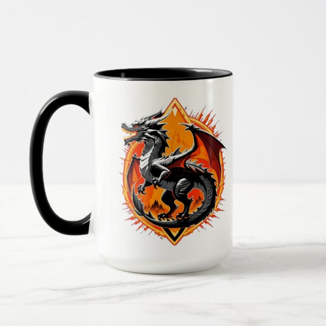 Mug La colère du dragon : Les éveils du Samurai / Art  (Gauche)