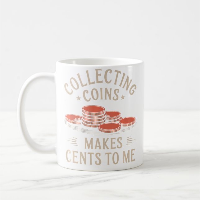 Mug La collecte de pièces fait sens pour moi (Gauche)