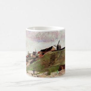 Mug La colline de Montmartre avec carrière par Vincent