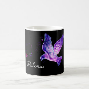 Mug La colombe brillante personnalisée