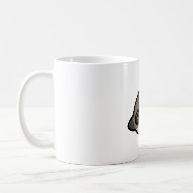Mug La colombe en deuil de Chubby (Gauche)
