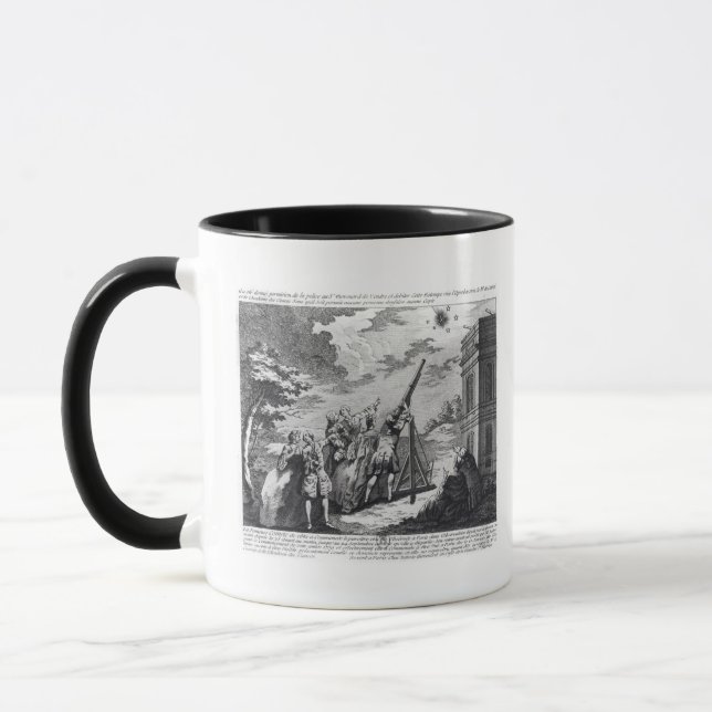 Mug La comète de Halley observée en 1759 par Cassini (Gauche)