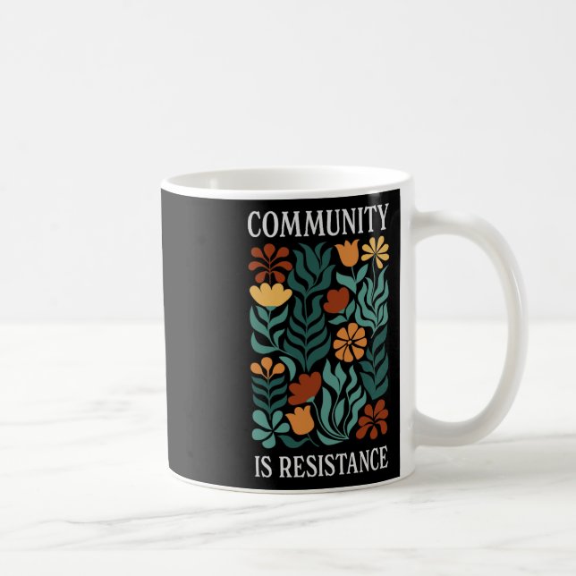 Mug La communauté est résistance  (Droite)