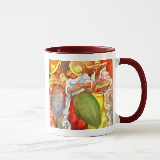 Mug "La Comparsa" Contraste élevé (Droite)