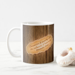 Mug La compassion et l'empathie sont les marques de l'