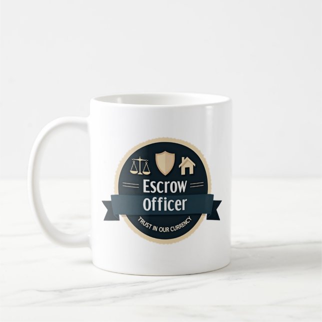 Mug La confiance est notre devise – Officier de séques (Gauche)