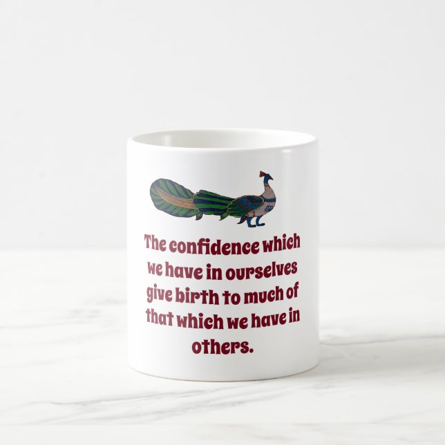Mug La Confiance Que Nous Avons - Citation Confiance (Centre)