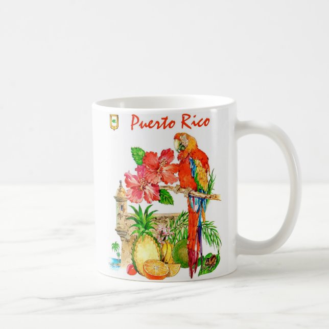 Mug La confiture de perroquets portoricaine (Droite)