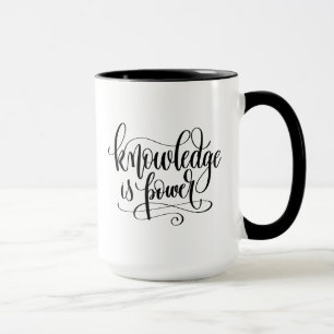Mug La connaissance est puissance