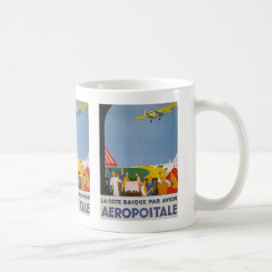 Mug La Côte Basque Par Avion