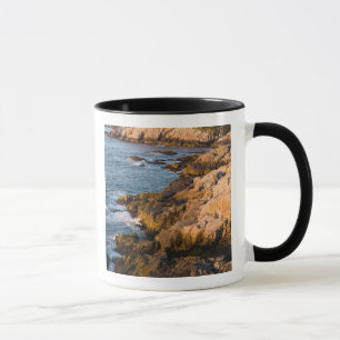 Mug La côte rocheuse de l'île au Haut dans le Maine's