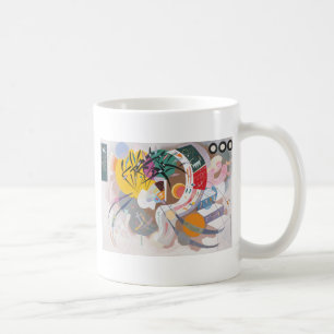 Mug La courbe dominante de Kandinsky Abstraite