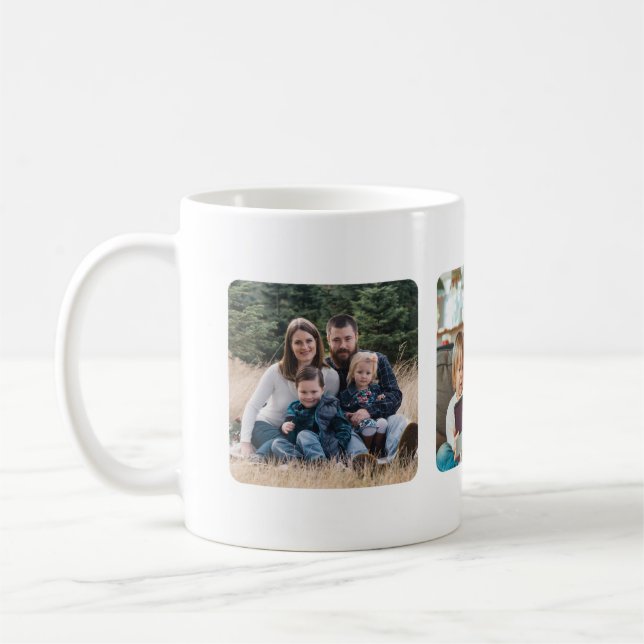 Mug La coutume ajoutent la photo 3 personnalisée (Gauche)