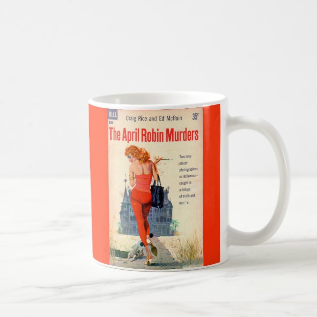 Mug La couverture du roman d'April Robin Murders (Droite)