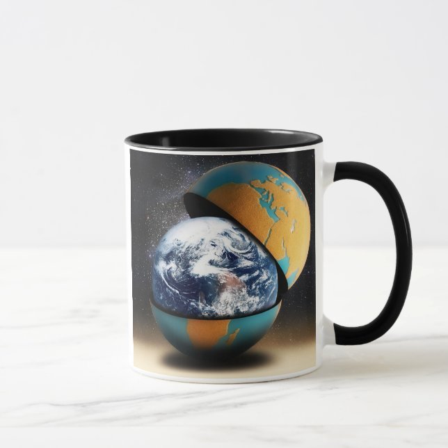 Mug La couverture protectrice de la Terre (Droite)