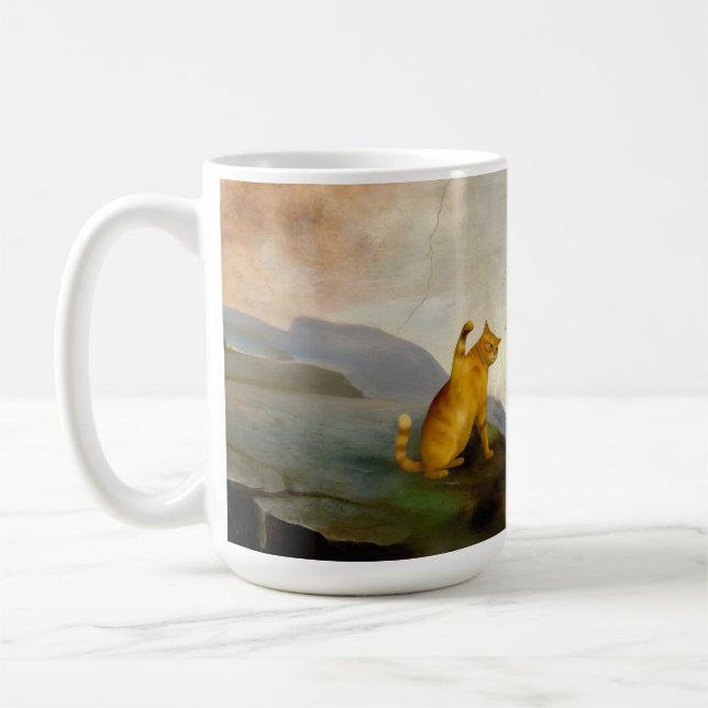 Mug La Création de la Perfection Féline (Gauche)