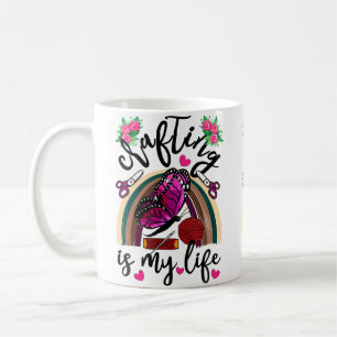 Mug La création est ma vie Créateurs Quilting Couture