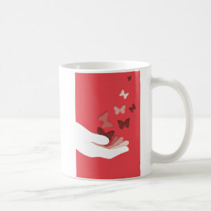 Mug La création (rouge) de la pâte à café