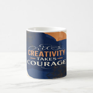 Mug La créativité exige du courage