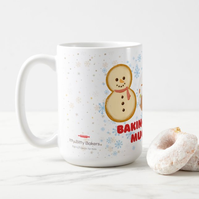 Mug La cuisson est la NEIGE beaucoup amusante (Avec donut)