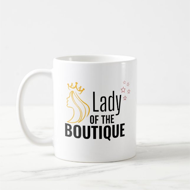 Mug La Dame de la Boutique (Gauche)