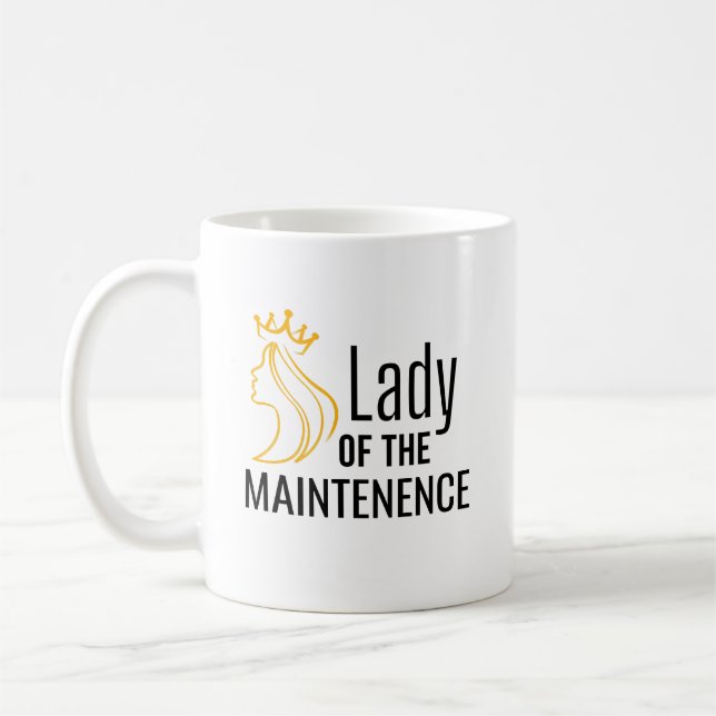 Mug La Dame de l'entretien (Gauche)