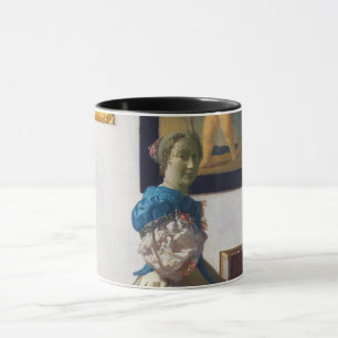 Mug La dame debout dans une virginale, Johannes Vermee