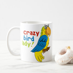 Mug La Dame des oiseaux folle !