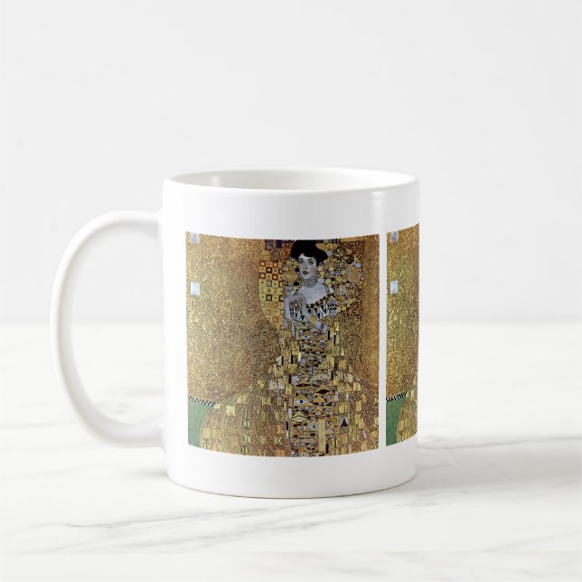 Mug La Dame en or de Gustav Klimt, Adele Bloch-Bauer (Gauche)