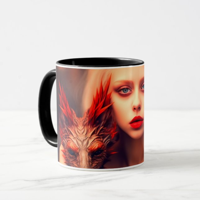 Mug La Dame et la Créature (Devant gauche)
