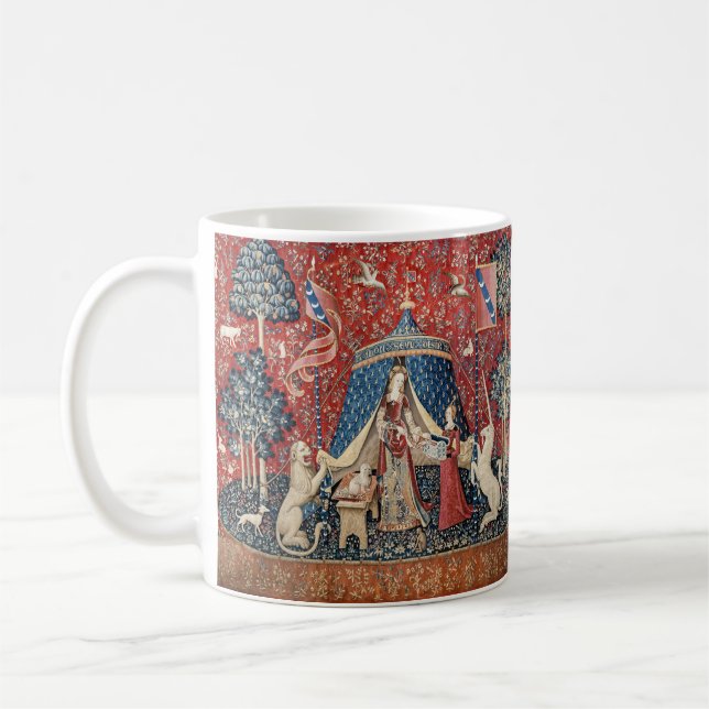 Mug La Dame et l'Unicorne, À mon seul désir (Gauche)