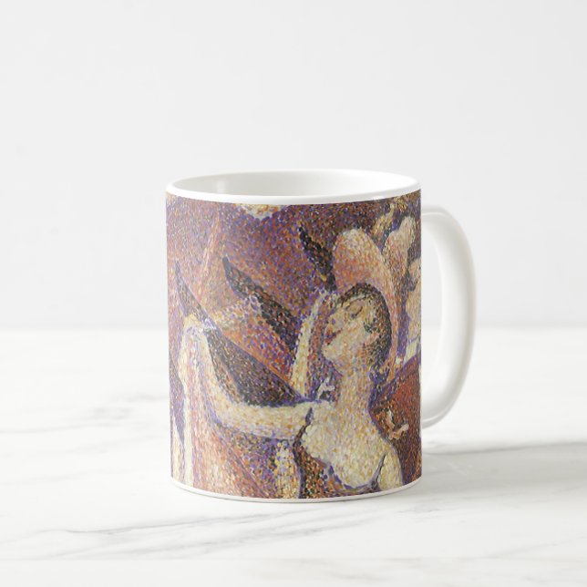 Mug La danse cancan, Le Chahut de Georges Seurat (Devant droit)
