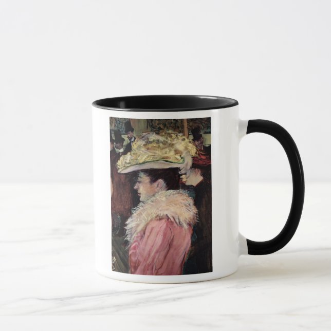 Mug La danse du fard à joues : détail d'un elegan (Droite)