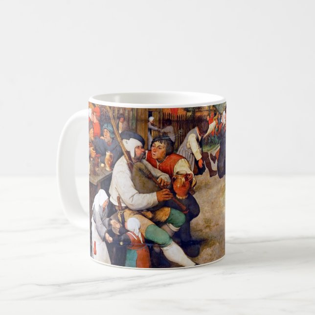 Mug La Danse Paysanne, Pieter Bruegel (Devant gauche)