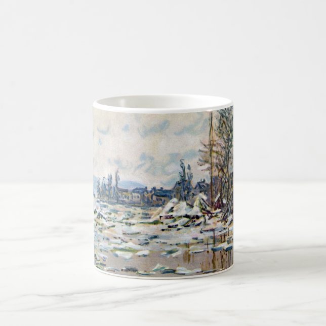 Mug La débâcle des glaces de Claude Monet (Centre)