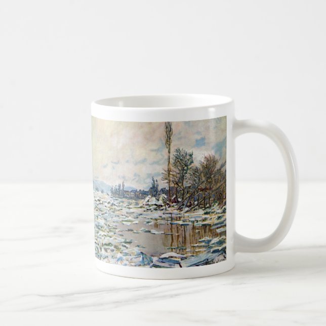 Mug La débâcle des glaces par Claude Monet (Droite)