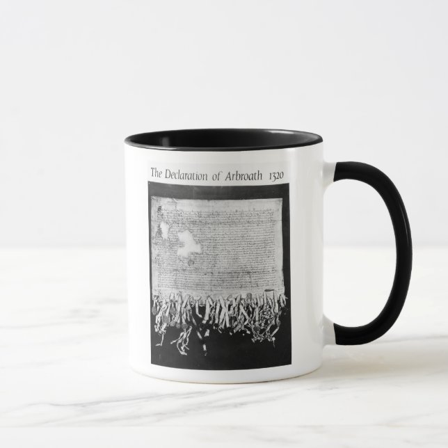Mug La déclaration d'Arbroath, le 6 avril 1320 (Droite)