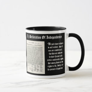 Mug La déclaration d'indépendance
