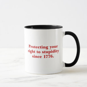 Mug La déclaration d'indépendance est importante