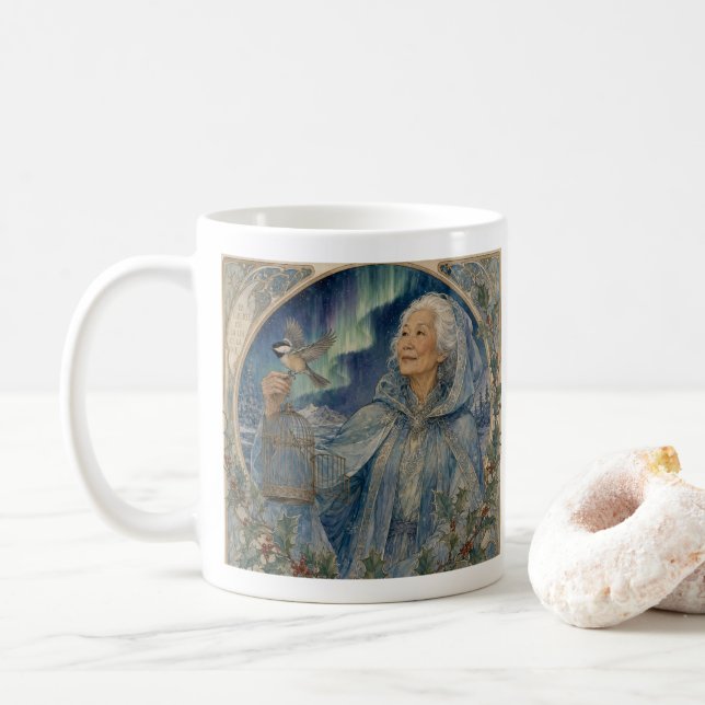 Mug La Déesse Elli - Grâce et Sagesse (Avec donut)