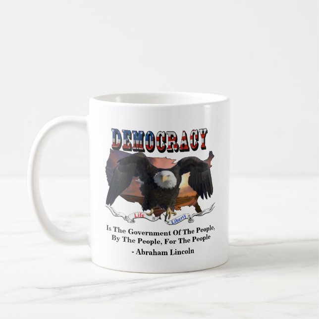 Mug La DÉMOCRATIE Est Le Gouvernement Du Peuple (Gauche)