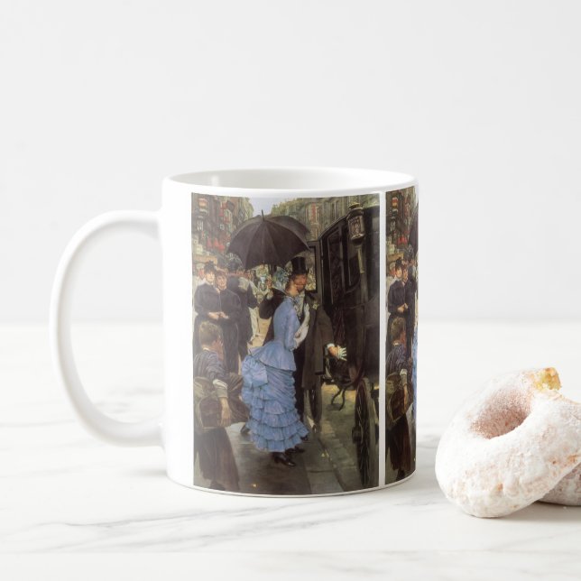 Mug La Demoiselle d'honneur (alias Le Voyageur) de Jam (Avec donut)